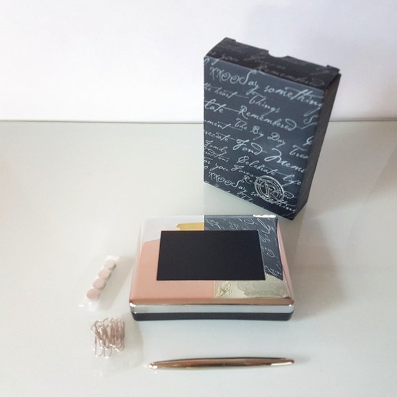 Silver Engravable Desk Organizer - Great gift! - Picture 2 of 16